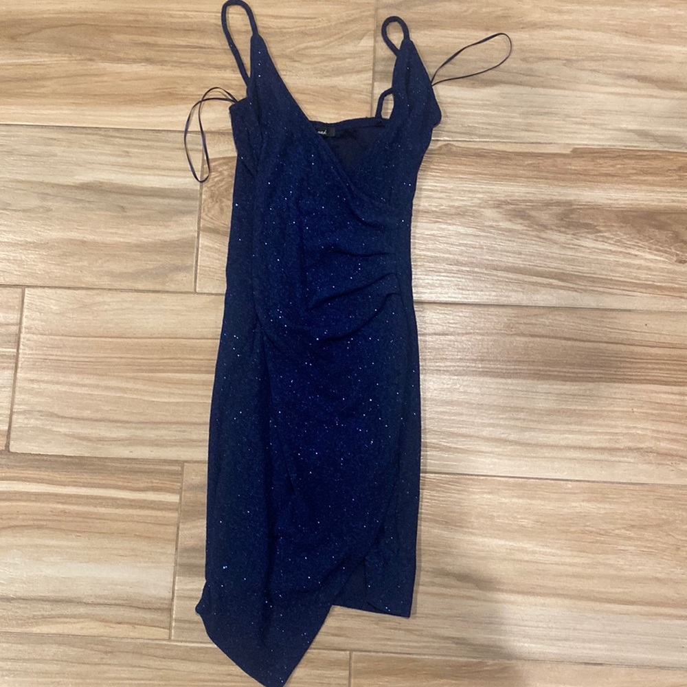 Blue Glittery Dress